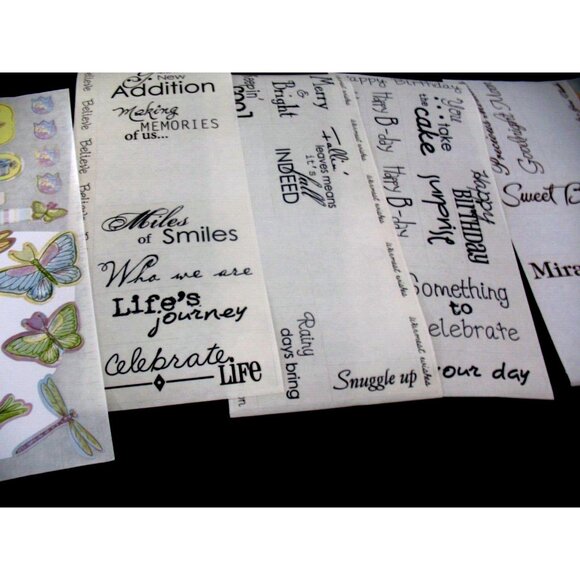 Lot of Stickers, Great Lengths, Summer, Autumn, Winter, Spring, Titles. - Picture 6 of 8